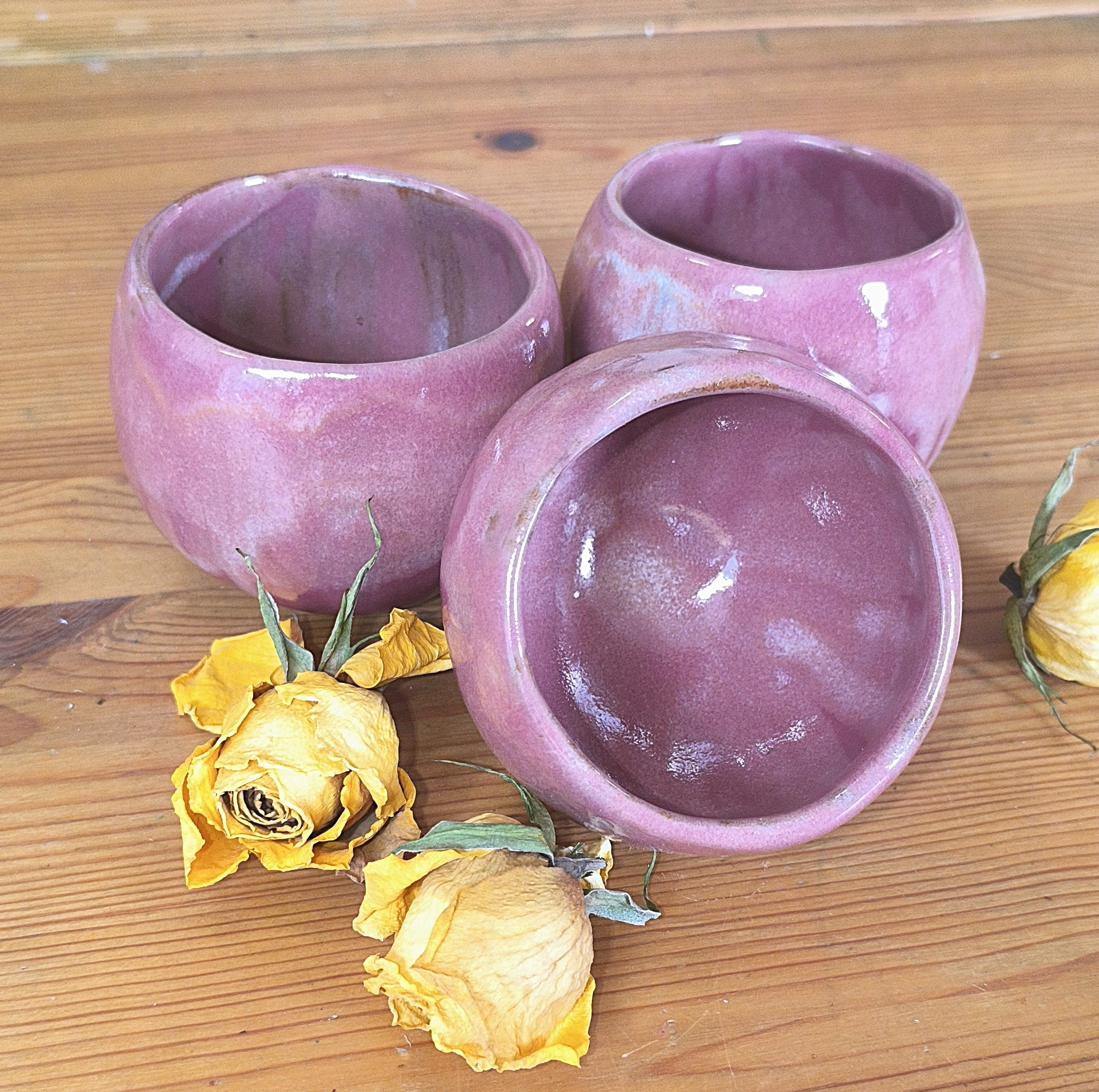 Ritualkakaobecher in Rosa