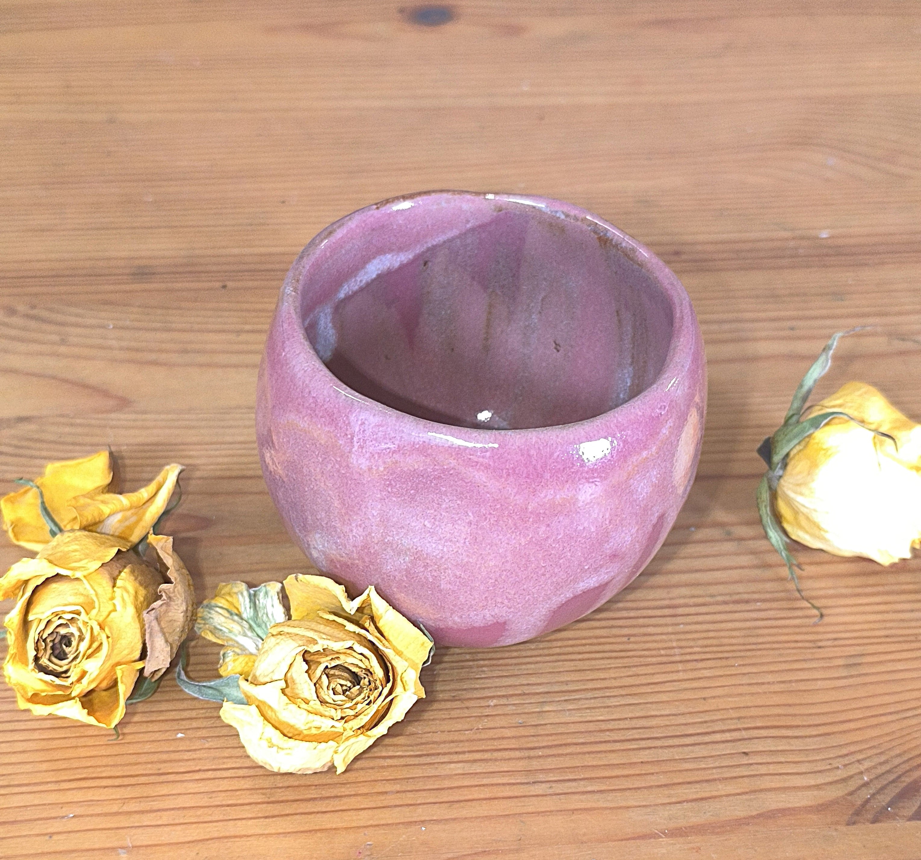 Ritualkakaobecher in Rosa