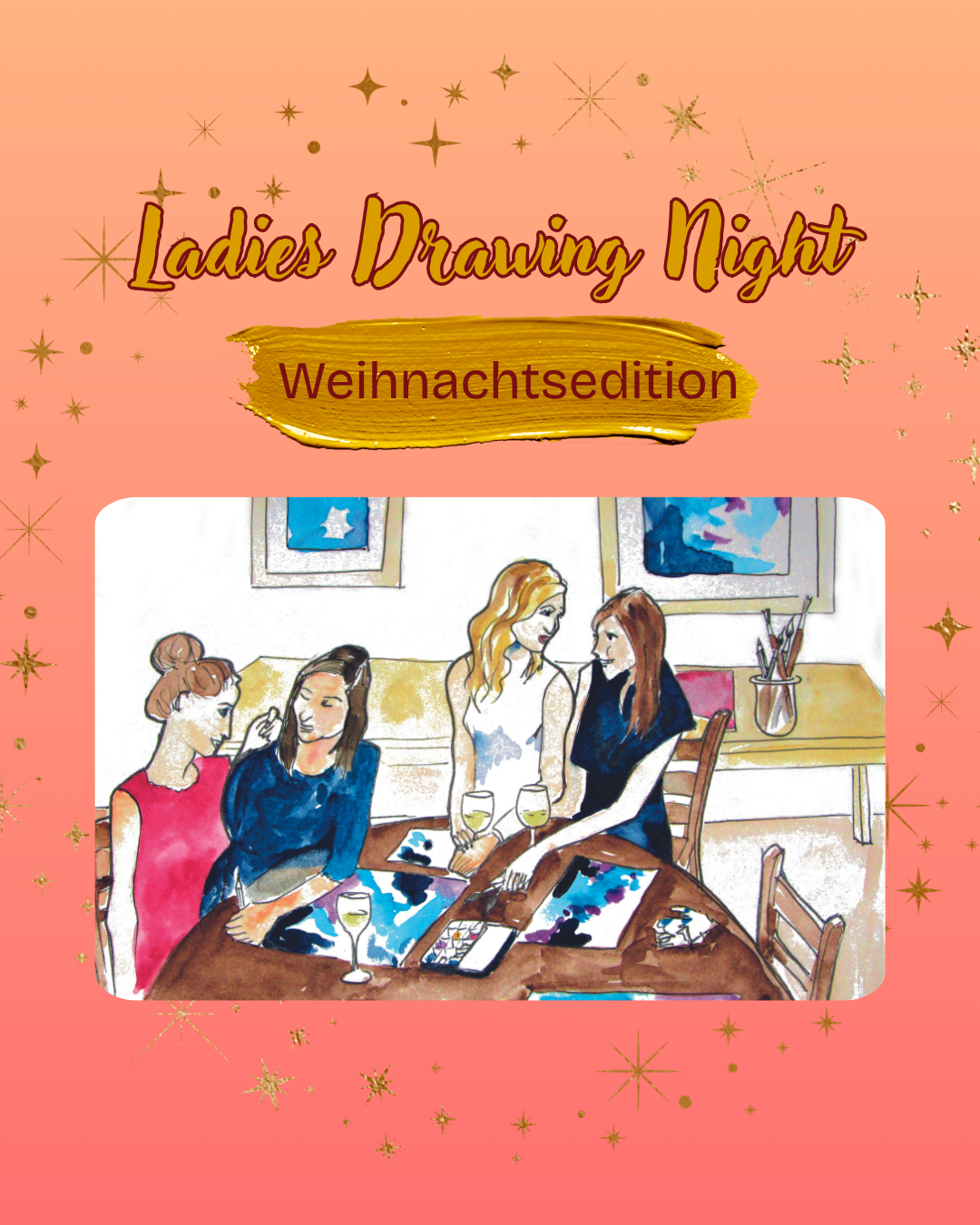 Ladies Drawing Night Weihnachtsedition