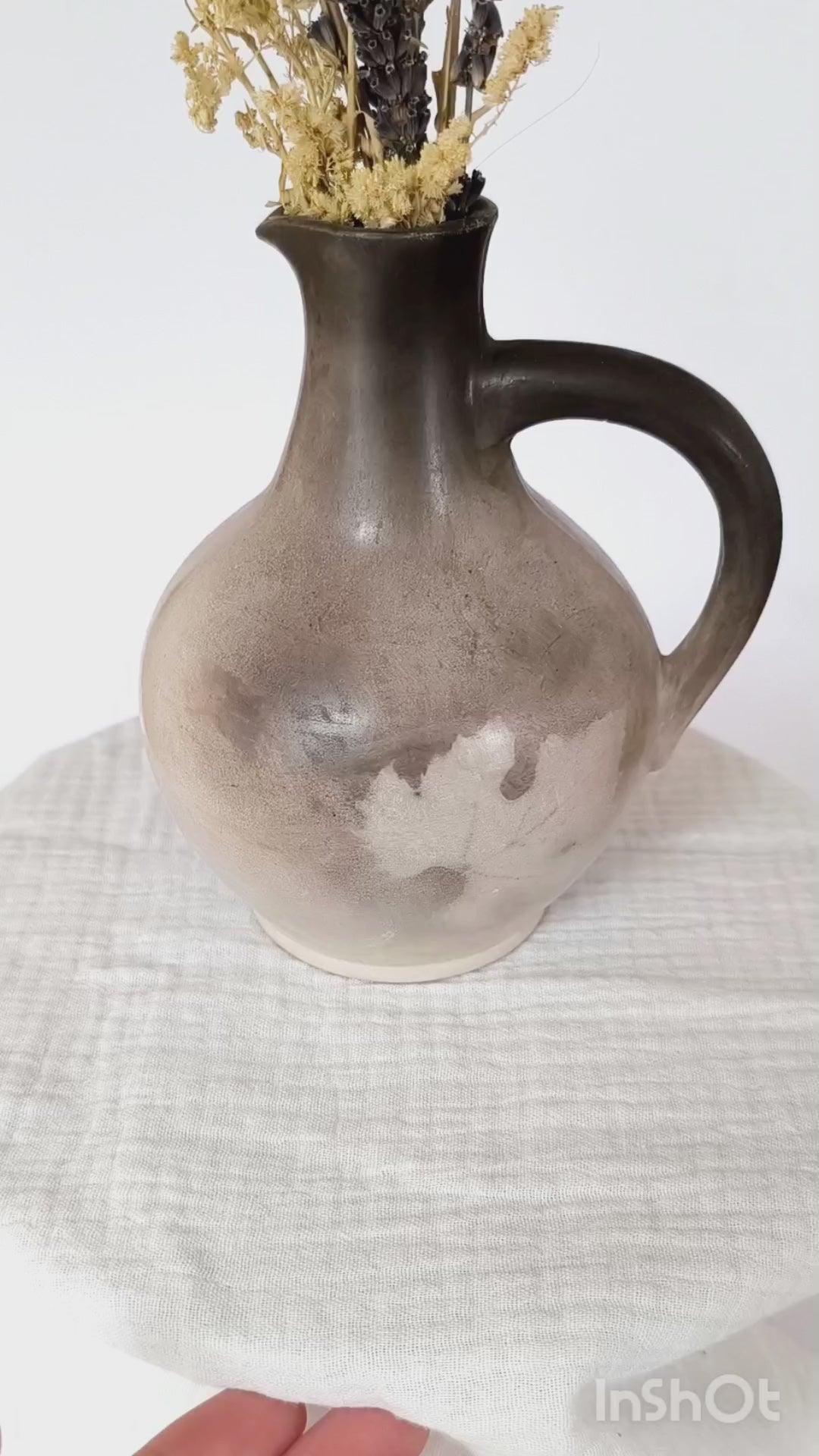 Rauchbrandvase groß