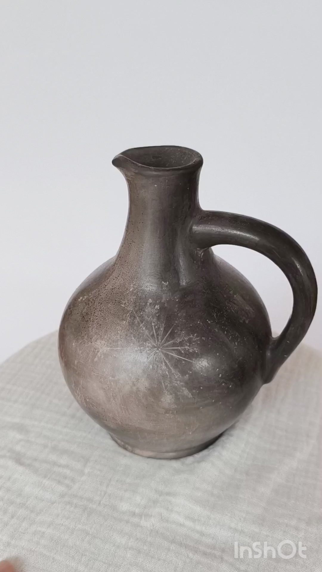 Rauchbrandvase groß